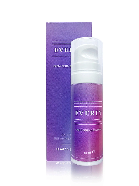 EVERTY Точечный Крем-гель анти-акне. Дневной уход от прыщей