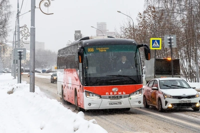 Perm changes two intercity bus routes due to road conditions