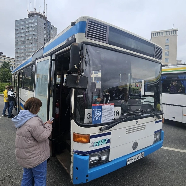 А это автобус Mercedes-Benz o405 | Источник: Пермский транспорт / vk