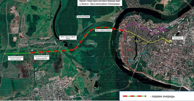 План строительства | Источник: DARS I Город Природы Уфа / Telegram