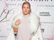 Звезды на модном показе Модного дома Beloe Zoloto