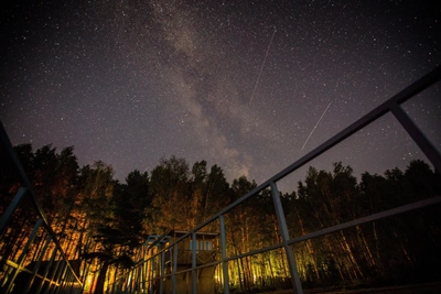 Апрельский звездопад Лириды увидят кузбассовцы