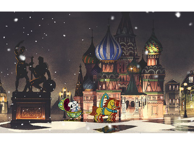 Микки Маус и балет: знаменитый мышонок посетил Москву
