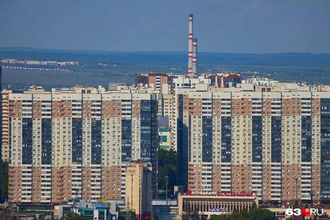 Автовокзал, ЖК «Центральный» и даже Кошелев | Источник: Роман Данилкин / 63.RU
