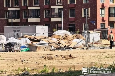 Штраф в 400 тысяч рублей выписали застройщику в Благовещенске