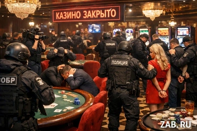 В Чите раскрыто подпольное казино с доходом 48 млн рублей