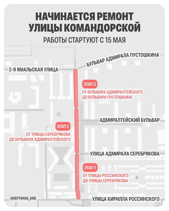 Схема ремонта | Источник: дептранс Краснодара