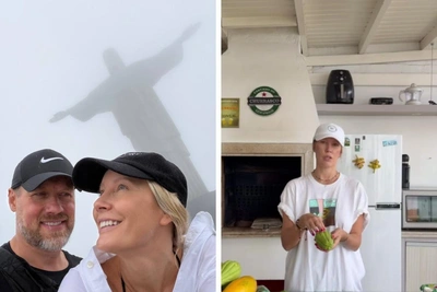 In leopard-print bikini, Letuchaya shares photos from Brazil vacation