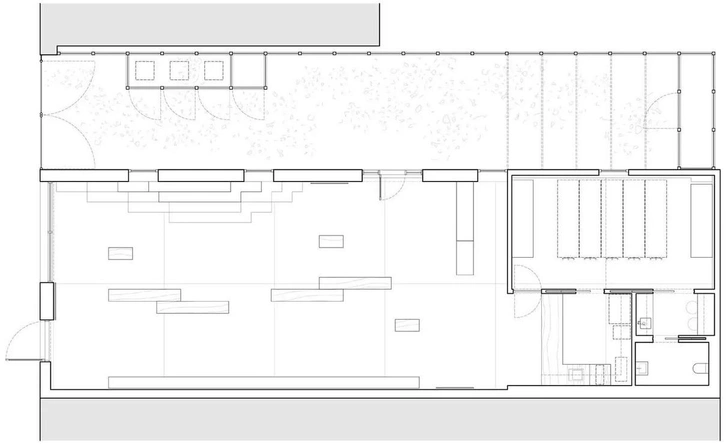 План шоурума Veja. Проект Office JDY.