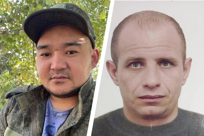 Погибшие в СВО местные жители Кадыргали Избасаров и Дмитрий Майоров | Источник: Новоузенский район | официальный канал / Telegram, Администрация Озинского муниципального района / Telegram