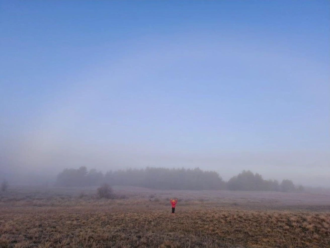 Туманная радуга | Источник: https://t.me/shkabel