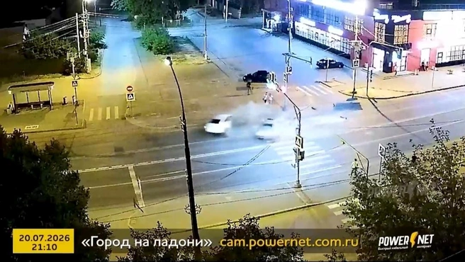 ДТП произошло вечером 20 июля | Источник: powernet / Vk.ru