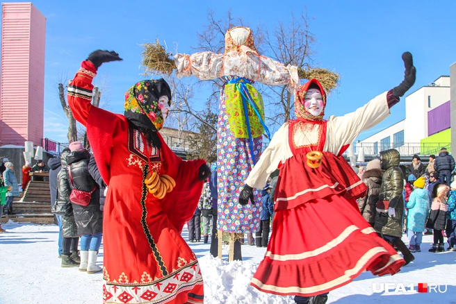 Песни, танцы, народные игры и забавы: как в Казани отметили Масленицу — 2021