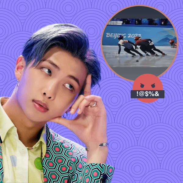 Китайцы захейтили RM из BTS за поддержку корейского спортсмена на Олимпийских играх