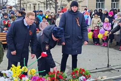 Полицейские Колымы почтили память в День Победы
