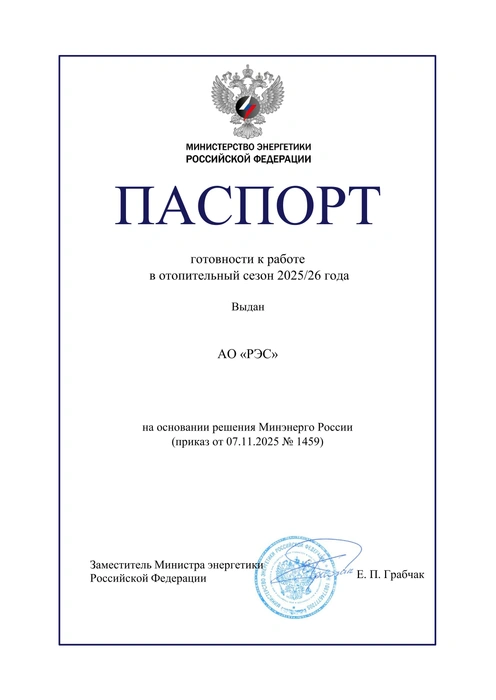 Источник: АО «Региональные электрические сети»