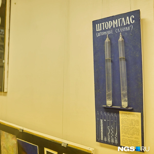 Кроме картин, здесь представлены и идеи его изобретений | Источник: Александр Ощепков / NGS.RU