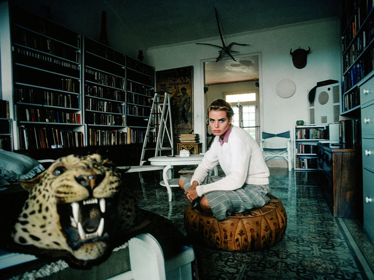 Марго Хемингуэй в доме своего дедушки на Кубе, 1978 год