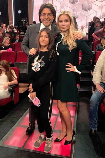 Дана Борисова с дочерью Полиной на ток-шоу
