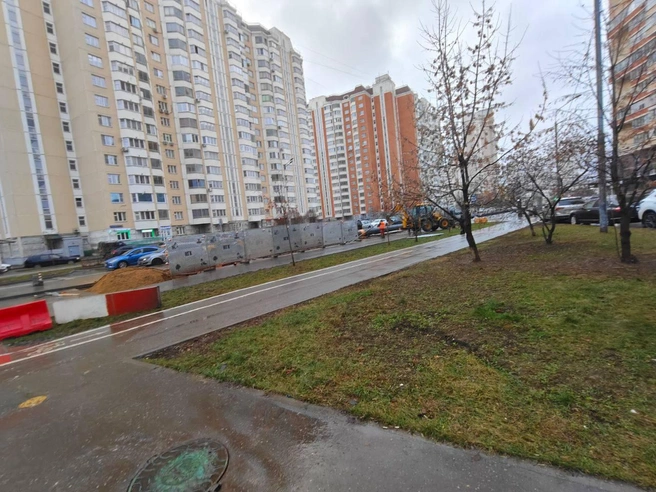 В Некрасовке обвалилась дорога | Источник: НЕКРАСОВКА СООБЩЕСТВО ЖИТЕЛЕЙ / T.me