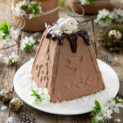 Шоколадная творожная пасха: 2 лучших рецепта