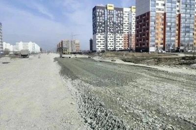 Строительство улицы Титова встало на паузу