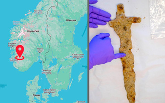 Принял за «ржавую железяку»: посмотрите, какой 1000-летний артефакт нашел фермер в Норвегии