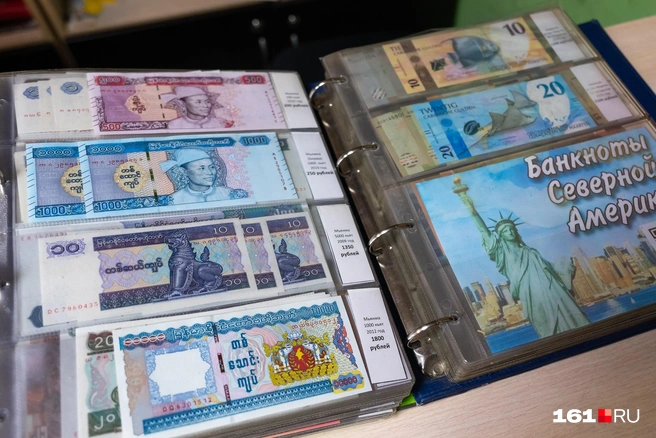 Коллекционирование банкнот называется бонистика | Источник: Евгений Вдовин / 161.RU
