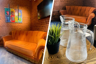 Легендарный диван из пермской кофейни Central Perk выставили на продажу