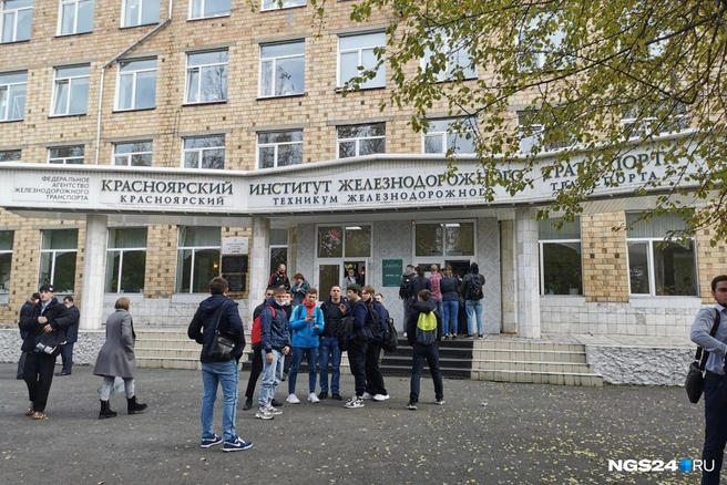 Пострадавший — второкурсник техникума | Источник: Артем Ленц / NGS24.RU