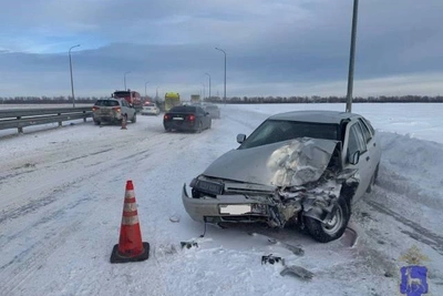 Массовое ДТП на обходе Тольятти