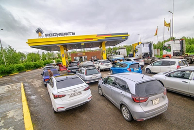 Жители Кемерова пожаловались на проблемы с бензином на АЗС «Роснефть»
