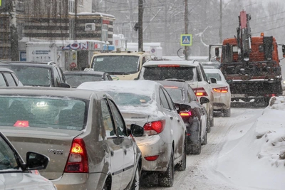 Nizhny Novgorod paralyzed by 10-point traffic jams