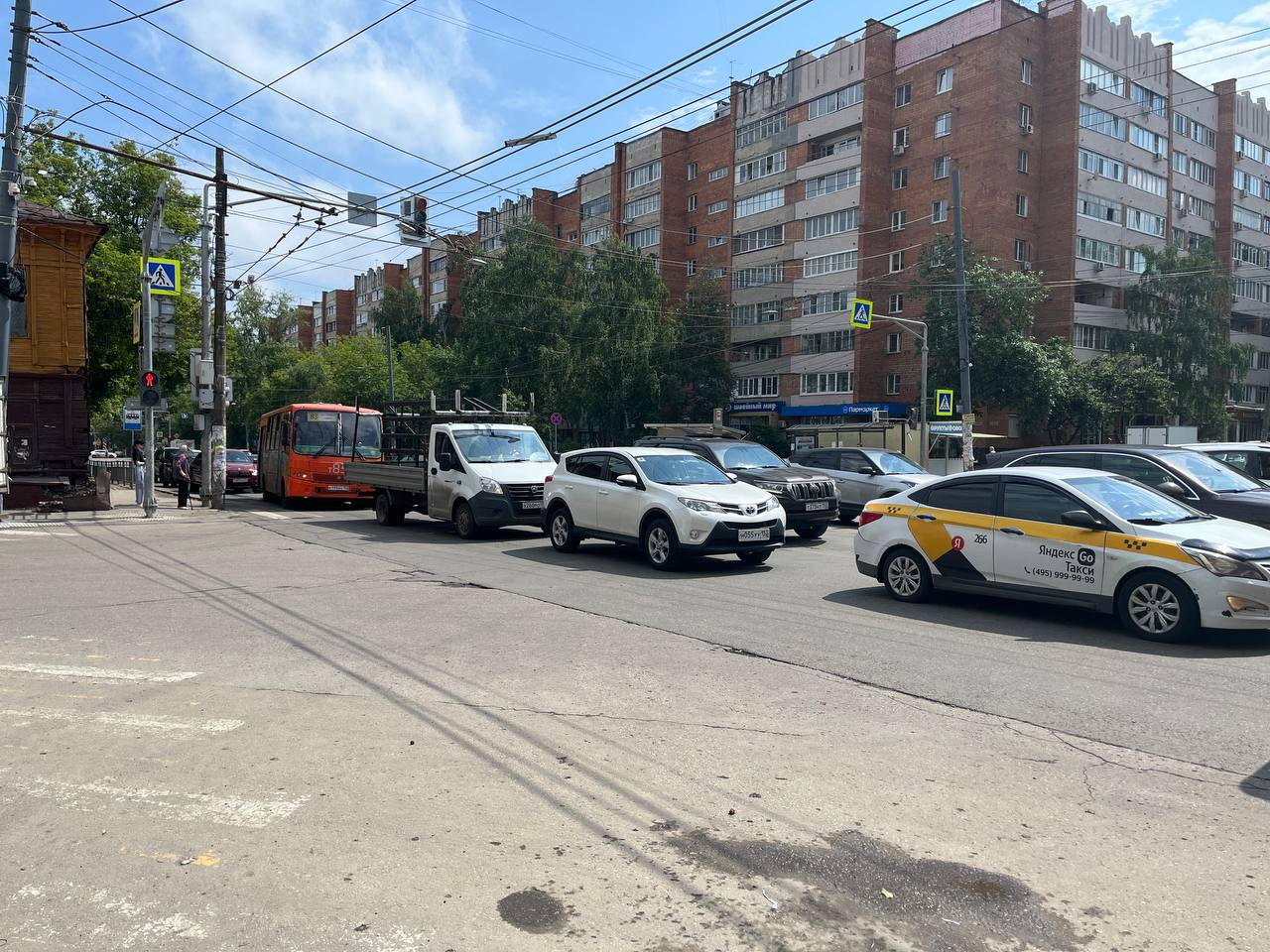 Пробки в Нижнем Новгороде, перекрытие центра, улица Белинского,  строительство метро - 17 июня 2024 - НН.ру