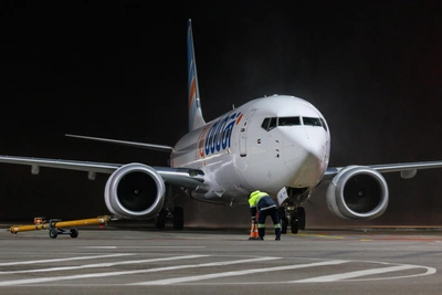 Самолёт Волгоград-Дубай приземлился в Баку