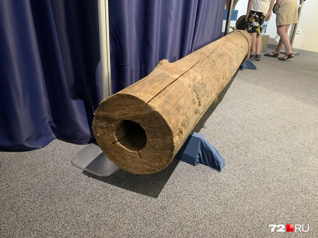 По таким трубам город снабжался водой | Источник: Илья Мохирев / 72.RU 