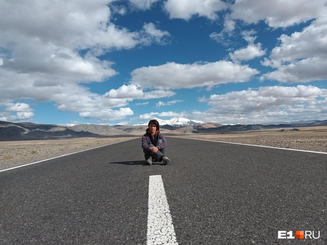 Платная дорога между Улгием и следующим городом Ховдом. Машины проезжают очень редко | Источник: Дарья Черткова