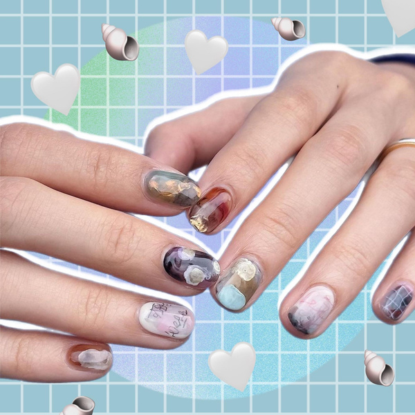 Нейл-дизайн в японском стиле: 10 трендовых маникюров на короткие ногти