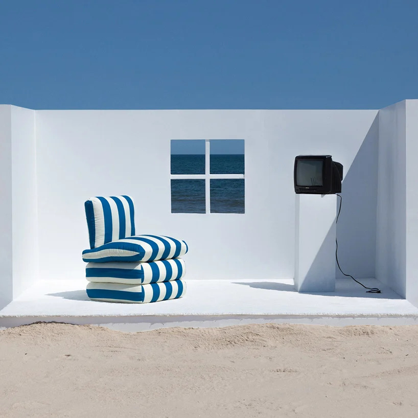 Полосатые кресла в духе итальянской Ривьеры 1960-х | mcmaison.ru