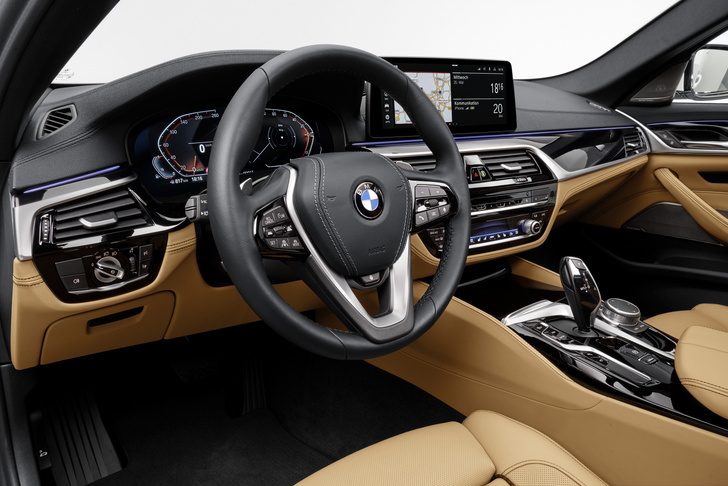 BMW рассекретила обновленную «пятерку»