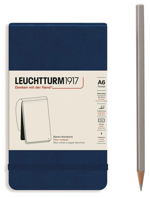Блокнот нелинованный Leuchtturm Reporter Notepad Pocket