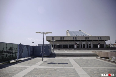 Набережную у театра Тинчурина в Казани пока не отремонтируют