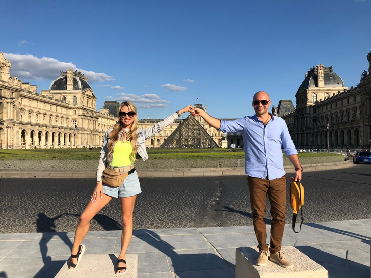 Кристина и Андрей сразу отправились осматривать главные достопримечательности Парижа