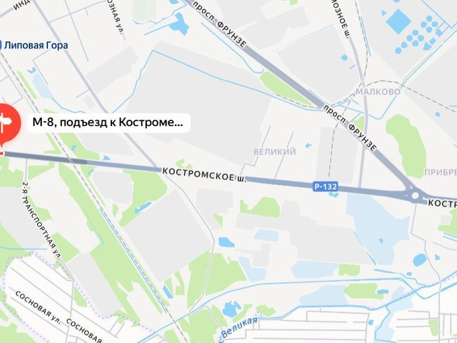 Объект появится у 2-й Транспортной улицы | Источник: Яндекс. Карты