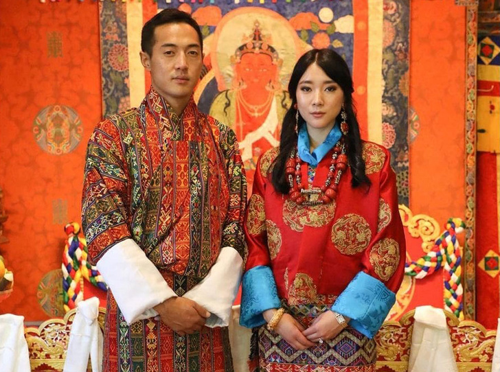 Национальные костюмы и благословение короля: принцесса Бутана вышла замуж
