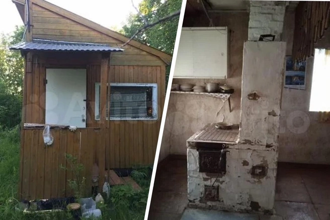 В некоторых старых дачах осталось печное отопление | Источник: Авито / avito.ru
