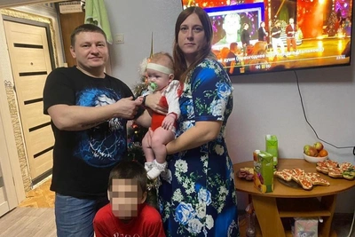 Six-Month-Old Boy Fights Rare Cancer in Russia