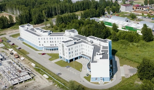 Это первая из семи поликлиник, открытая в рамках государственно-частного партнерства | Источник: ГК «ВИС» / Rutube