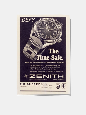 Новое прочтение: Швейцарская мануфактура Zenith перевыпустила архивную модель 1969 года