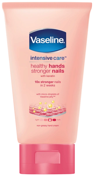 Крем для рук и ногтей `VASELINE` INTENSIVE CARE с кератином